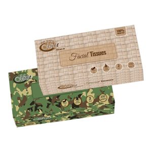 Mint Facial Tissues box
