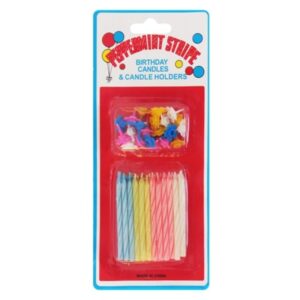 Birthday Candle & Holder Small