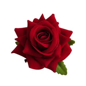 Flower Hair Clip Rose